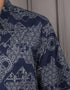 GAVYN R/FIT SHORT SLEEVE SHIRT (NAVY BLUE)